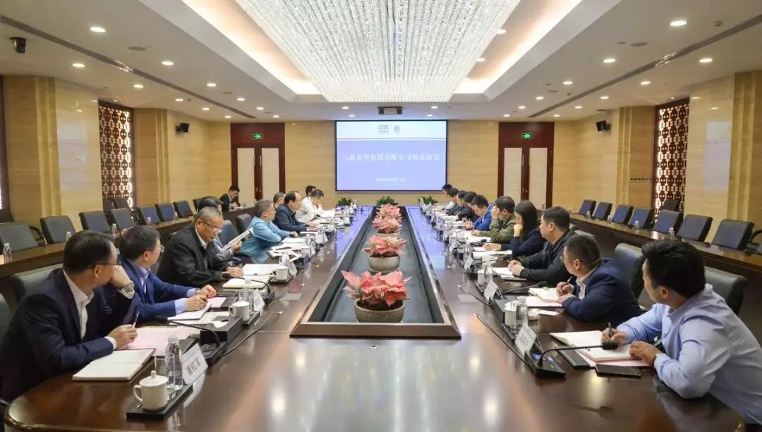 新利网页版页面登录与中国能建葛洲坝集团共商合...